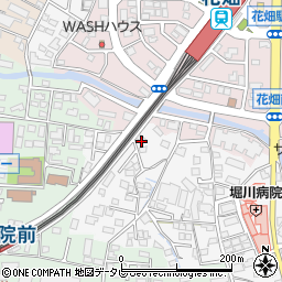 福岡県久留米市西町589周辺の地図