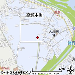 大分県日田市高瀬本町605周辺の地図