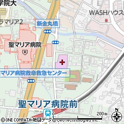 福岡県久留米市津福本町256周辺の地図