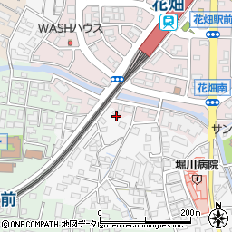 福岡県久留米市西町591周辺の地図