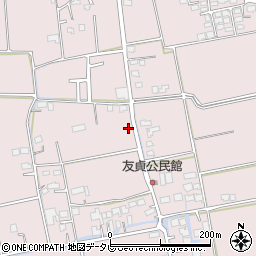 佐賀県佐賀市金立町千布周辺の地図