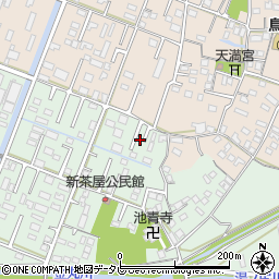福岡県久留米市津福本町2179周辺の地図