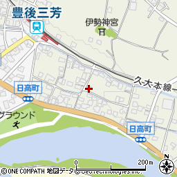 大分県日田市日高1404-1周辺の地図