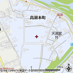 読売新聞　読売センター日田三隈周辺の地図