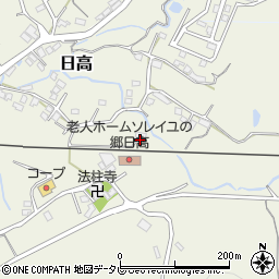 大分県日田市日高2298-1周辺の地図