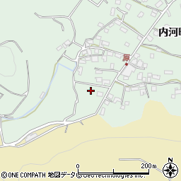 大分県日田市内河野206-2周辺の地図