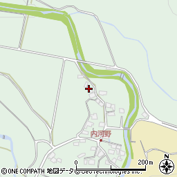 大分県日田市内河野1188周辺の地図