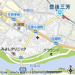 ハトヤクリーニングコープ三芳店周辺の地図