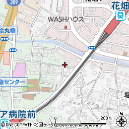 福岡県久留米市津福本町291周辺の地図