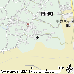 大分県日田市内河野149周辺の地図