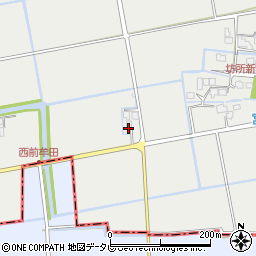 佐賀県三養基郡上峰町前牟田2128-3周辺の地図