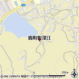 長崎県佐世保市鹿町町深江周辺の地図