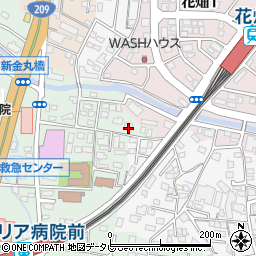 福岡県久留米市津福本町290周辺の地図