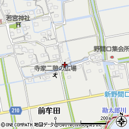 佐賀県三養基郡上峰町前牟田596-1周辺の地図