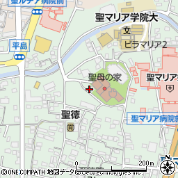 福岡県久留米市津福本町378-3周辺の地図