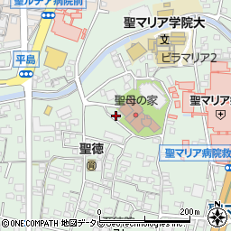 福岡県久留米市津福本町378周辺の地図