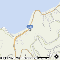 愛媛県宇和島市吉田町白浦2382周辺の地図
