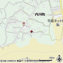 大分県日田市内河野90周辺の地図