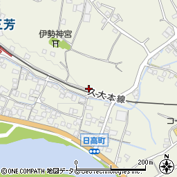 大分県日田市日高1481-1周辺の地図