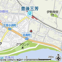 大分県日田市日高1344周辺の地図