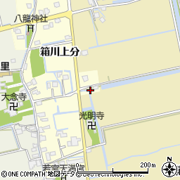 佐賀県神埼郡吉野ヶ里町箱川上分2290周辺の地図