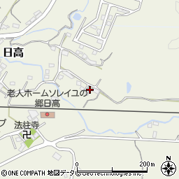 大分県日田市日高1859-5周辺の地図