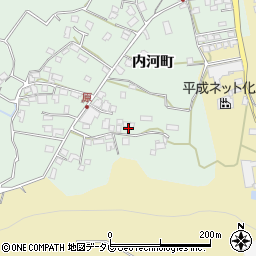 大分県日田市内河野91周辺の地図