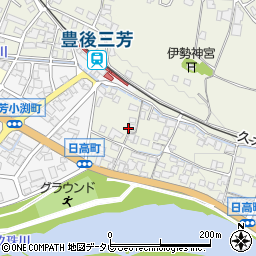 大分県日田市日高1351周辺の地図