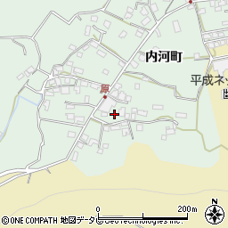 大分県日田市内河野88周辺の地図