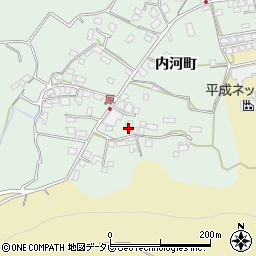 大分県日田市内河野88-1周辺の地図