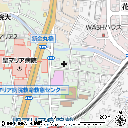 福岡県久留米市津福本町259周辺の地図