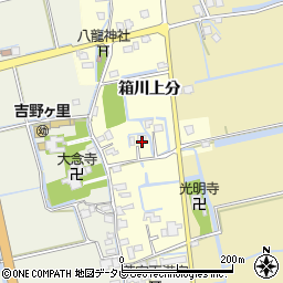 佐賀県神埼郡吉野ヶ里町箱川上分2373周辺の地図