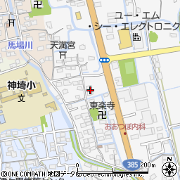 佐賀県神埼市神埼町本堀2704周辺の地図