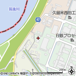 株式会社グリーンクロス　久留米支社周辺の地図