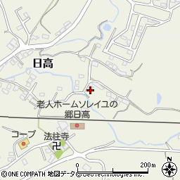 大分県日田市日高1847-1周辺の地図