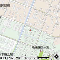 福岡県久留米市津福本町2186周辺の地図