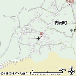 大分県日田市内河野228-2周辺の地図