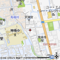 佐賀県神埼市神埼町本堀2701周辺の地図