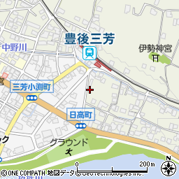 大分県日田市日高1335-7周辺の地図