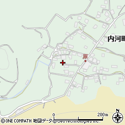 大分県日田市内河野225-1周辺の地図
