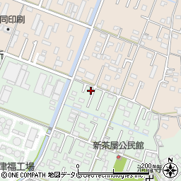 福岡県久留米市津福本町2185-3周辺の地図