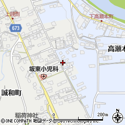 大分県日田市高瀬本町643-4周辺の地図