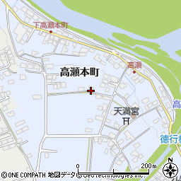 大分県日田市高瀬本町584周辺の地図
