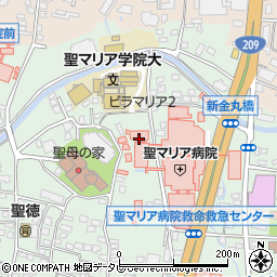 福岡県久留米市津福本町398周辺の地図