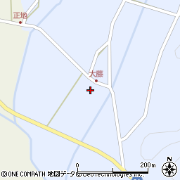 愛媛県宇和島市三間町大藤507周辺の地図