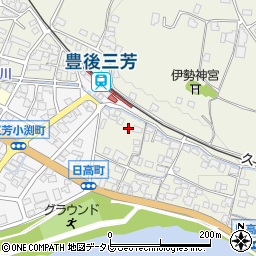 大分県日田市日高1340周辺の地図