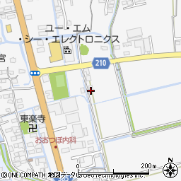 佐賀県神埼市神埼町本堀2766-1周辺の地図