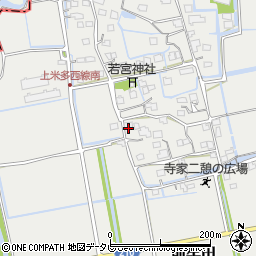 佐賀県三養基郡上峰町前牟田1278-1周辺の地図