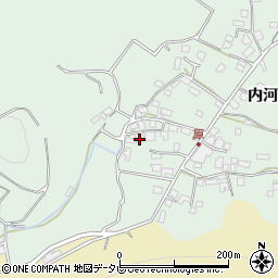 大分県日田市内河野223周辺の地図