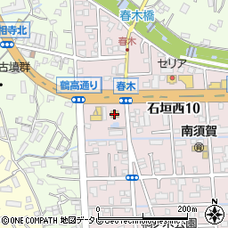 セブンイレブン別府石垣西店周辺の地図